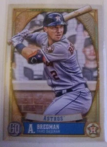 2021 Topps Gypsy Queen Base #101 Alex Bregman - Houston Astros ⚾ - Picture 1 of 2