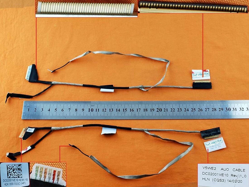 Displaykabel Bildschirm 40-PIN mit Touch für Acer Aspire V5-561P-54206G1TMaik - Bild 1 von 1