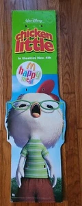 2005 McDonald's Happy Meal segno promozionale Walt Disney Chick Little - Foto 1 di 2