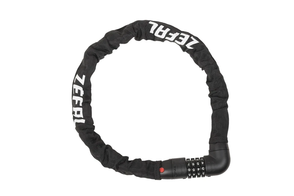 Lucchetto a catena Zefal K-TRAZ CODE 8x800mm nero - Immagine 1 di 1