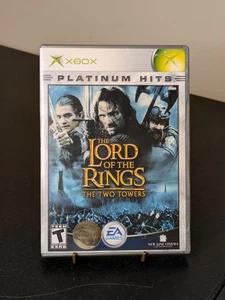 El Señor de los Anillos: Las Dos Torres (Microsoft Xbox, 2002) Probado en caja original - Imagen 1 de 5