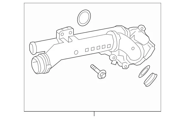 Genuine Mercedes-Benz Thermostat 274-200-34-00 - Изображение 1 из 1
