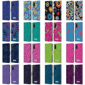 OFFICIËLE P.D. MORENO PATRONEN LEDEREN BOOK COVER VOOR SAMSUNG TELEFOONS 1 - Afbeelding 1 van 13