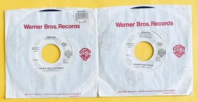 Lot Of 2 Ambrosia - 45RPM - How Much I Feel, Biggest Part Of Me, You And I - Image 1 of 4