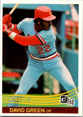 1984 Donruss - David Green #425 - Image 1 of 2