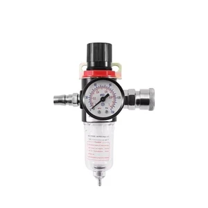 AFR-2000 1/4" Air Compressor Filter Water Separator Trap Air Pressure Regulator - Picture 1 of 15