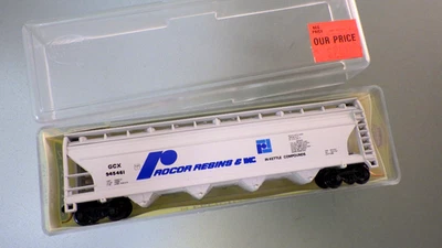 N-Model Power 55' Cylindrical Covered Hopper in Box New *PROCOR RESINS w/ MTL's - Image 1 of 4