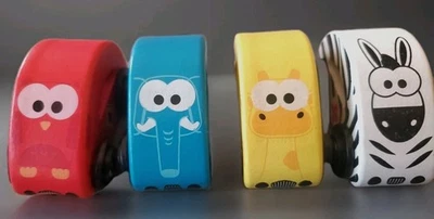 4 raros coches de madera de animales J'Adore Paris duraderos perfectos para manos pequeñas Foto 1 de 4