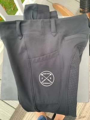 Pantalones cortos híbridos de asiento completo Free Ride Equestrian Lux para mujer M Foto 1 de 4