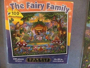 DOWDLE PUZZLE - "THE FAIRY FAMILY" - 100 pieces - Picture 1 of 1