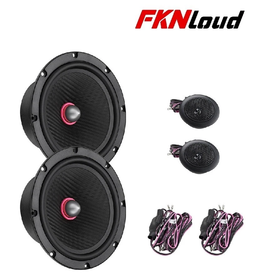 Bassface Indy CX6 6.5 inch 16.5cm 4Ohm Component/Coaxial Midrange 2x70w RMS Pair - Image 1 of 1