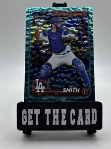 2024 Topps #622 Will Smith Aqua Crackle Foil #/399 - Bild 1 von 4