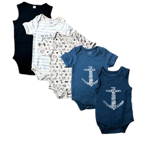 Säugling Neugeborenes Baby Weste Anzug 100% Bio Baumwolle Strampler Ausverkauf - Bild 1 von 16