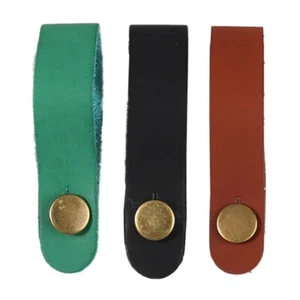 Electric Guitar Ukuleles Leather Guitar Head Strap Hook Guitar Neck Strap Button - Picture 1 of 11
