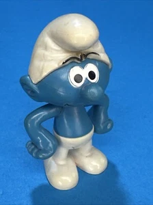 PUFFO NORMALE Classico 5,5 CM PUFFI SMURFS VINTAGE PUFFO - Picture 1 of 4
