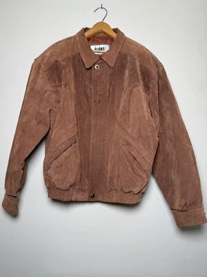 Vtg 90s Men’s Gitano Brown Suede Leather Jacket - size L - Image 1 of 4