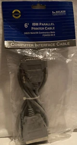 Belkin F2A032-06 6 Foot DB25 to Centronics 36 Pin Parallel Printer Cable - Picture 1 of 3