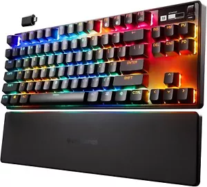 SteelSeries Apex Pro TKL Wireless 2,4 GHz USB-C Englisch Tastatur QWERTY - Bild 1 von 7