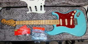 Fender Player II Stratocaster Guitar Aquatone Blue Seymour duncan Antiquity - Picture 1 of 14
