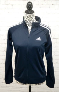 Chaqueta deportiva ADIDAS Primegreen Essentials Warm Up 3 rayas para mujer PEQUEÑA NUEVA CON ETIQUETAS - Imagen 1 de 7