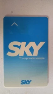 scheda,smart card prepagata sky scaduta serie 0001 - Foto 1 di 2