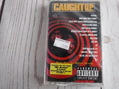 Vintage Cassette Tape CAUGHT UP Movie Soundtrack FACTORY SEALED Hype Sticker - Image 1 of 4