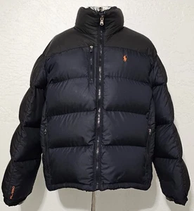Chaqueta acolchada Polo Ralph Lauren de colección 250 abrigo de plumón para hombre XXL Y2K AÑOS 90 DE COLECCIÓN MUY BUEN ESTADO - Imagen 1 de 12