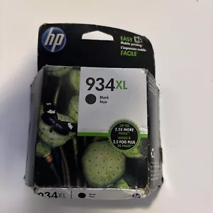 GENUINE HP BLACK HIGH YIELD INK CARTRIDGE - 934XL - C2P23AN SEALED BOX EXP 2016 - Picture 1 of 3