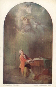 c.1910 MOZART “Praludium” Artist Postcard by Rudolf Hausleitner, No.1823; Mint - Bild 1 von 2