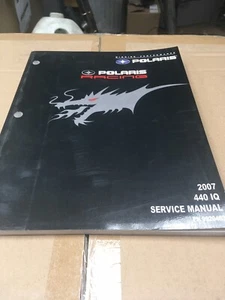 Polaris Factory Repair Service Manual Book Snowmobile 2007 440 IQ - Picture 1 of 3