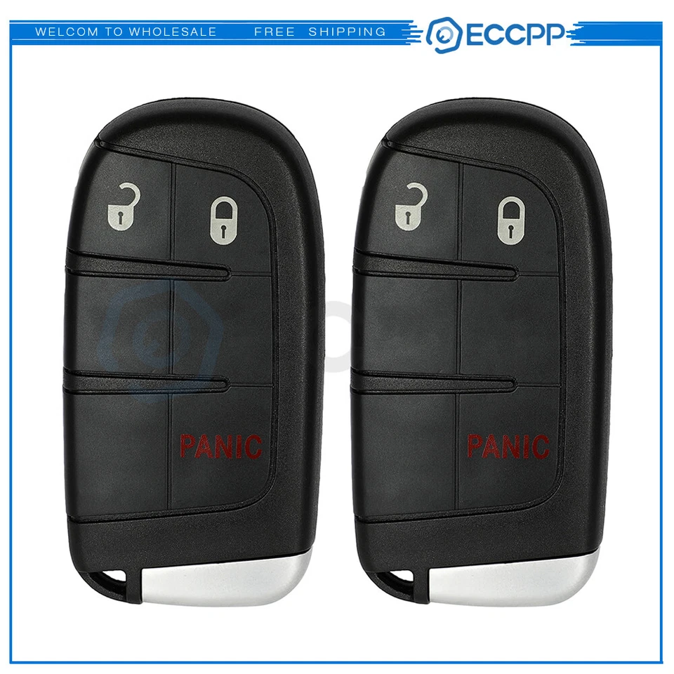 2 para Jeep Grand Cherokee 2014 2015 2016 2017 2018 2019-2021 llave carcasa control remoto Foto 1 de 4