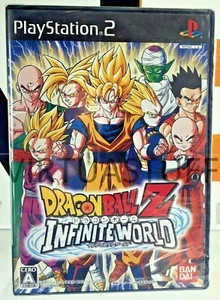 DRAGON BALL Z, INFINITE WORLD, SONY PLAYSTATION 2, PS2 JAPAN MARKET, NEW SEALED! - Picture 1 of 3