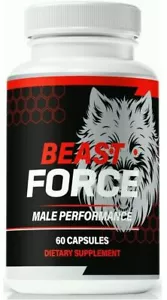 Beast Force Pills for Men, BeastForce for Male Health & Performance 60Caps - Picture 1 of 4