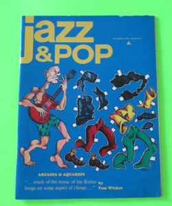 VINTAGE JAZZ & POP  OCTOBER 1970 MAGAZINE ARCADIA & AQUARIUS COVER - Picture 1 of 2