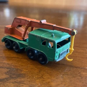 Vintage Matchbox No 30 8 Wheel Crane - Picture 1 of 7