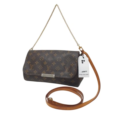 Auténtico Bolso Louis Vuitton Favorito MM Monograma M40718 Genuino Cadena CLA277 Foto 1 de 4