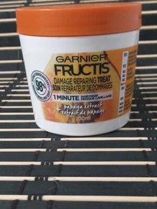 Garnier Fructis 1 Minute Hair Mask Papaya Extract 98% Natural 3.4 oz - Bild 1 von 4