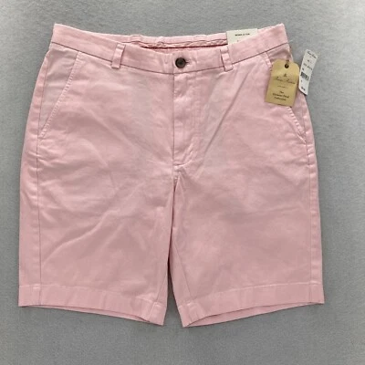 Pantalones Cortos Chinos Brooks Brothers 1818 Rojo Polar Para Hombre 33 Rosa Elastizados Preppy Informales Foto 1 de 4
