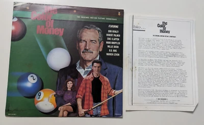 THE COLOR OF MONEY OST ISRAELI LP  CALPTON zevon B.B KING knopfler HENLEY - Image 1 of 3