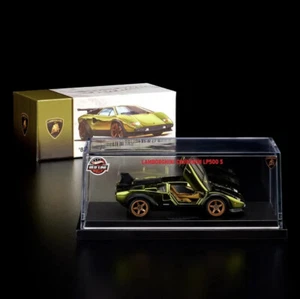 Nuevo sellado Hot Wheels RLC exclusivo '82 Lamborghini Countach LP500 S verde - Imagen 1 de 9