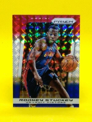 Rodney Stuckey 2013-14 Prizm RED WHITE BLUE #114 Detroit Pistons  - Image 1 of 2