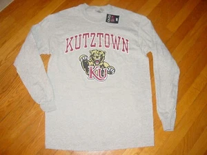 KU  KUTZTOWN   GOLDEN BEARS   Long Sleeve  T-Shirt NEW  TAG    XXLarge  XXL  2XL - Picture 1 of 12