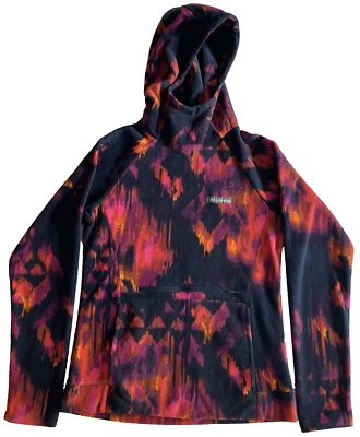 Columbia Ali Peak Hoodie Womens Size XS Pullover Fleece Dark Nocturnal Folk Blur - Image 1 of 4