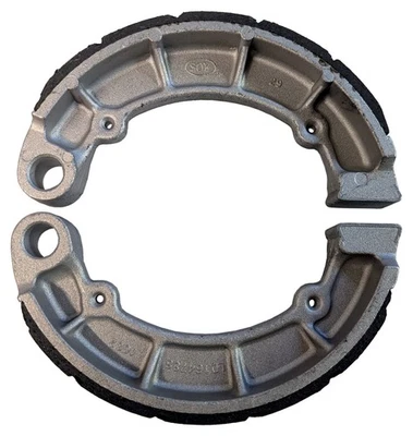 Zapata de freno trasera ranurada Emgo para Kawasaki 1999-02 Prairie 300 400 KVF300 KVF400 Foto 1 de 3