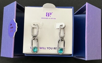 Pendientes Sirenas Fiesta Bomba “Serenata de las Profundidades” ER71463 LC Turmalina Paraiba Foto 1 de 3