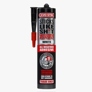 Sticks wie Sh*T Turbo White Fast Set Kleber Evo-Stik High Performance 290ml - Bild 1 von 1