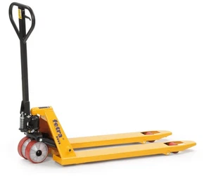 Fetra Hubwagen 2114 Polyurethan Rollen 2t Tragkraft Gabelhubwagen Handhubwagen - Bild 1 von 1