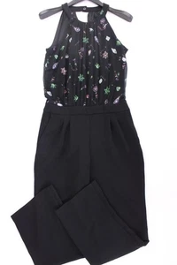 Steps Langer Jumpsuit Classic Jumpsuit für Damen Gr. 36, S schwarz aus Polyester - Bild 1 von 8