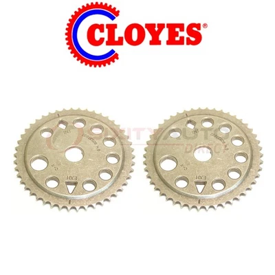 2 pc Cloyes Front Engine Timing Camshaft Sprocket for 2002-2007 Saturn Vue - dn Foto 1 de 4