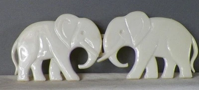 Bb Political HEBILLA Par Demócrata Republicano Burro Elefante De Colección (2 pares) - Imagen 1 de 4